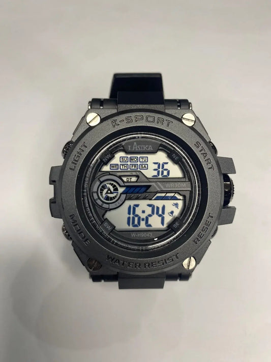 K-Sport Digital Sports Watch – Tactical Black Edition