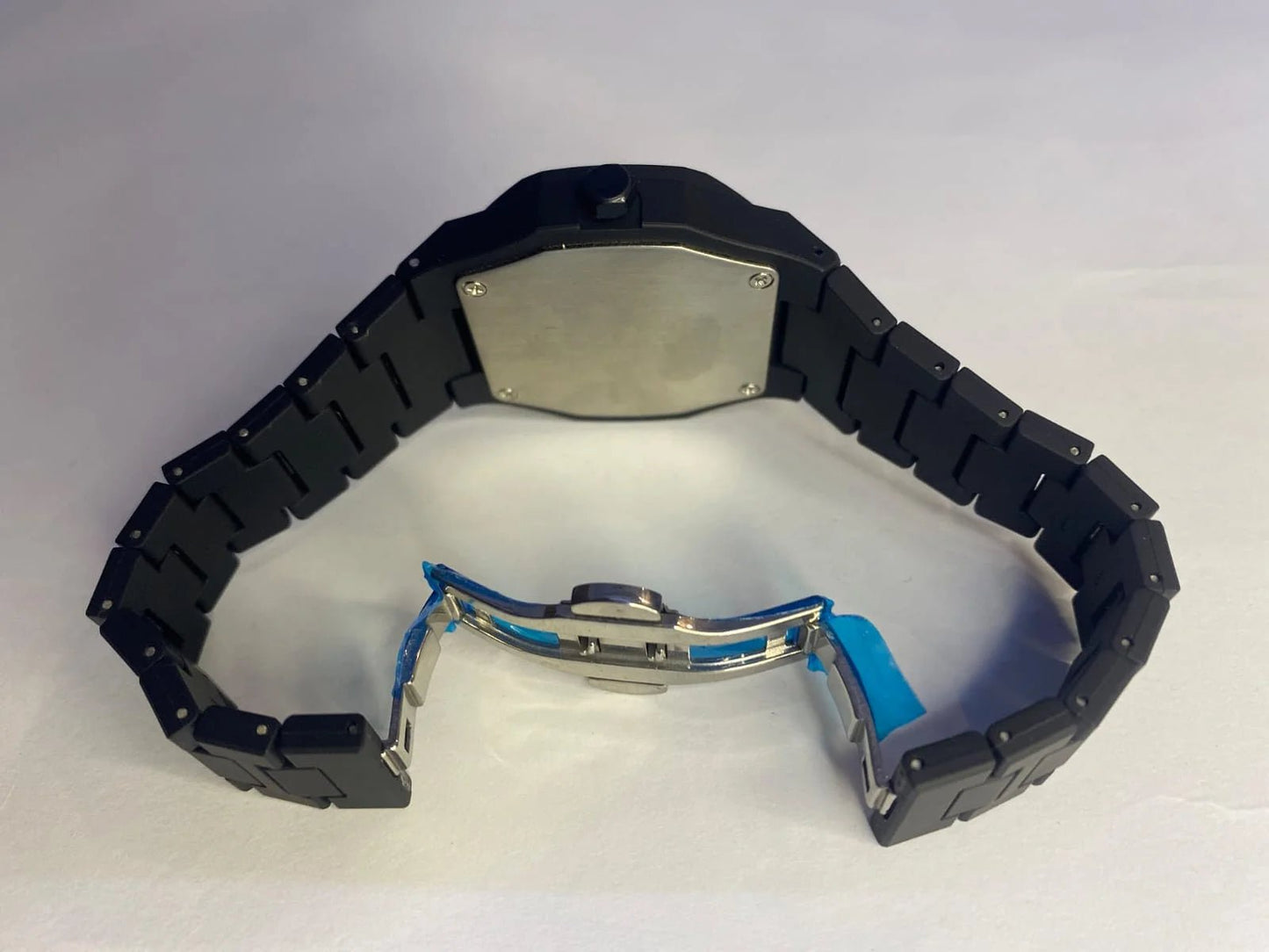 Minimalist Arabic Dial Watch – Black Aura - Abrish Store
