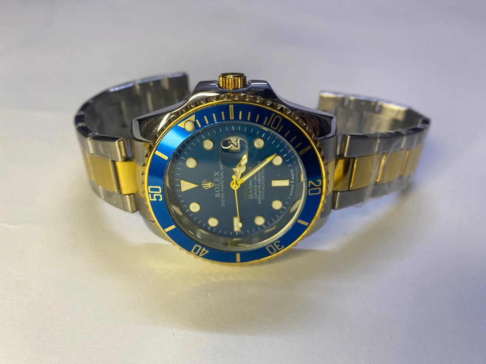 Ocean King – Deep Blue Diver Style Watch (Rolex Inspired) - Abrish Store